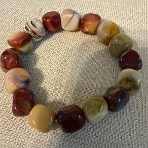 Mookaite Jasper Stretch Bracelet - Women Jewelry